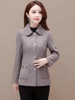 Mã K818: áo khoác nữ trung niên sang trọng dáng ôm