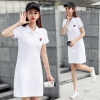 Mã B074: đầm váy ngắn tay thể thao cao cấp mùa hè phong cách mới