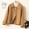 Mã G868: Áo khoác dạ cashmere cao cấp phong cách Hepburn