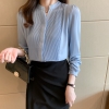 Mã C481: áo sơ mi nữ dài tay