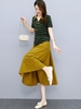 Mã C972: set áo váy mùa hè mới cao cấp váy Tencel