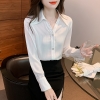 Mã L608: Áo sơ mi nữ cao cấp dài tay phong cách Hàn Quốc