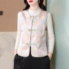 Mã L196: áo sơ mi vest nữ trung niên