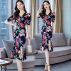 Mã C923: Váy voancao cấp nữ mùa hè sang trọng mới