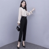 Mã E712: set bộ nữ thanh lịch áo sơ mi