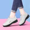 Mã K759: Giày Da Thật Cho Nữ Đế Mềm Thể Thao chống trượt