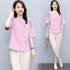 Mã B596: set bộ cao cấp thoải mái mùa hè Yujie thời trang