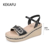 Mã M085: Giày sandal đế xuồng kiểu mới mùa hè