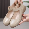 Mã K908: Giày nữ cao cấp Mary Jane da thật đế mềm thường ngày