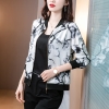 Mã D406: Áo khoác mỏng nhẹ dài tay in hình cardigan Pc tây
