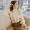 Mã C527: áo sơ mi cách điệu Kiểu phương Tây