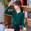 Mã D014: áo sơ mi nữ dài tay