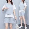 Mã G098: set bộ phong cách nước ngoài quần short ngắn tay