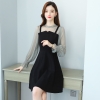 Mã C586: đầm váy nhỏ Phong cách phương Tây Thời trang Xu hướng