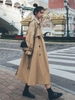 Mã A007 Giá 1900K: áo khoác dáng dài kaki phong cách mới hàn quốc