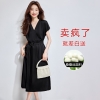 Mã L752: Váy lụa nữ trung niên năm nay sang trọng cao cấp