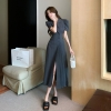 Mã L686: Váy vest không đều váy kiểu Pháp