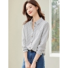 Mã L369: Áo sơ mi nữ cao cấp sọc cotton nguyên chất nữ cao cấp