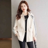 Mã K294: Áo khoác dạ nữ dày dặn có mũ trùm cardigan dáng rộng