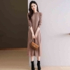 Mã K828: Đầm dệt kim len dài khí chất cao cấp