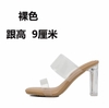 Mã M260: giày cao cấp cao gót nữ, kiểu dáng mới sandal trong suốt