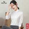 Mã L336: áo sơ mi nữ cao cấp công sở màu trắng thời trang và sành điệu