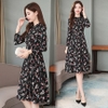 Mã A850: Đầm váy voan hoa cao cấp đầu xuân hè phong cách mới thời trang nữ dài tay dáng xòe big size