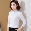 Mã L605: Áo sơ mi ren chiffon nữ cao cấp dài tay