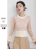 Mã K707: áo len ngắn cổ tròn cho nữ