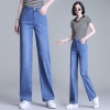 Mã M224: Quần jeans denim lụa băng, cạp cao, tôn dáng,