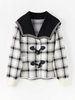 Mã K709: Áo khoác cho nữ áo cardigan kẻ sọc