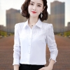 Mã L604: Áo sơ mi cotton nguyên chất nữ cao cấp dài tay
