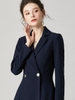 Mã C544: đầm váy cổ vest kiểu Anh cao cấp