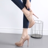 Mã A283 Giá 1380K: Giày cao gót nữ đế nhọn mới có khóa siêu cao gót 12CM