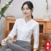 Mã L336: áo sơ mi nữ cao cấp công sở màu trắng thời trang và sành điệu