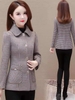 Mã K818: áo khoác nữ trung niên sang trọng dáng ôm