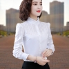 Mã L604: Áo sơ mi cotton nguyên chất nữ cao cấp dài tay