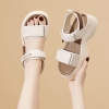 Mã L993: Giày sandal đế xuồng bằng da thật dành cho nữ cao cấp