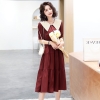 Mã B656: váy cổ áo nữ mùa hè cao cấp