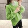 Mã A005 Giá 790K: Áo len lông cừu nữ mùa xuân và mùa thu ren mới cổV