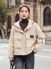 Mã L904: Áo khoác parka ngắn cho nữ cao cấp dày dặn