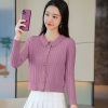 Mã G286: áo khoác len nữ nhẹ nhàng Pc hàn quốc