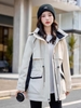 Mã K710: áo khoác nhung parka cotton cho nữ vào mùa đông