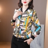 Mã D406: Áo khoác mỏng nhẹ dài tay in hình cardigan Pc tây