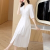 Mã L242: váy đẹp cao cấp voan cho nữ cao cấp cao cấp mùa hè mới khí chất váy đẹp cao cấp dài cao cấp