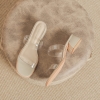 Mã M277: Giày Sandal da cừu gót dày cao cấp