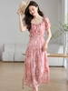 Mã L435: váy đẹp cao cấp cao cấp nữ cao cấp mùa hè khí chất sang trọng thương hiệu hoa đầm