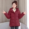 Mã K792: Áo khoác cotton mùa đông nữ dài vừa ấm áp