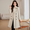 Mã L978: Áo khoác dáng dài màu be cho nữ