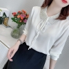 Mã E333: áo sơ mi nữ nhẹ nhàng hiện đại